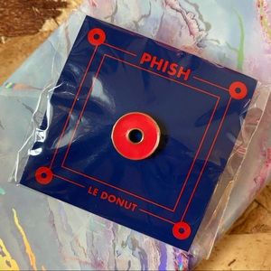 Phish Enamel Donut Pin